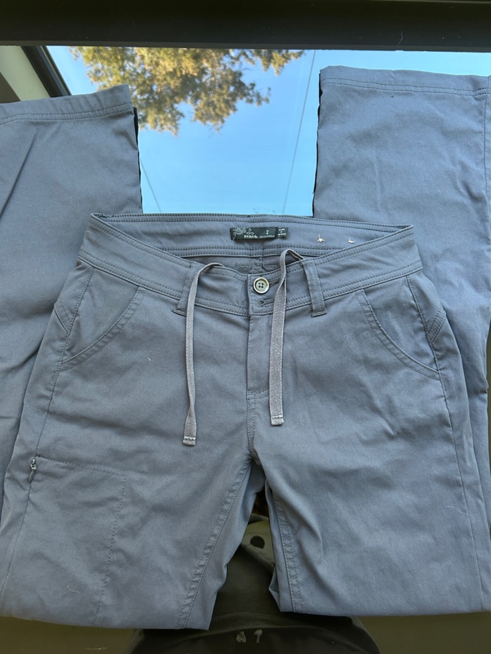 Prana rip stop hiking pants size 2
